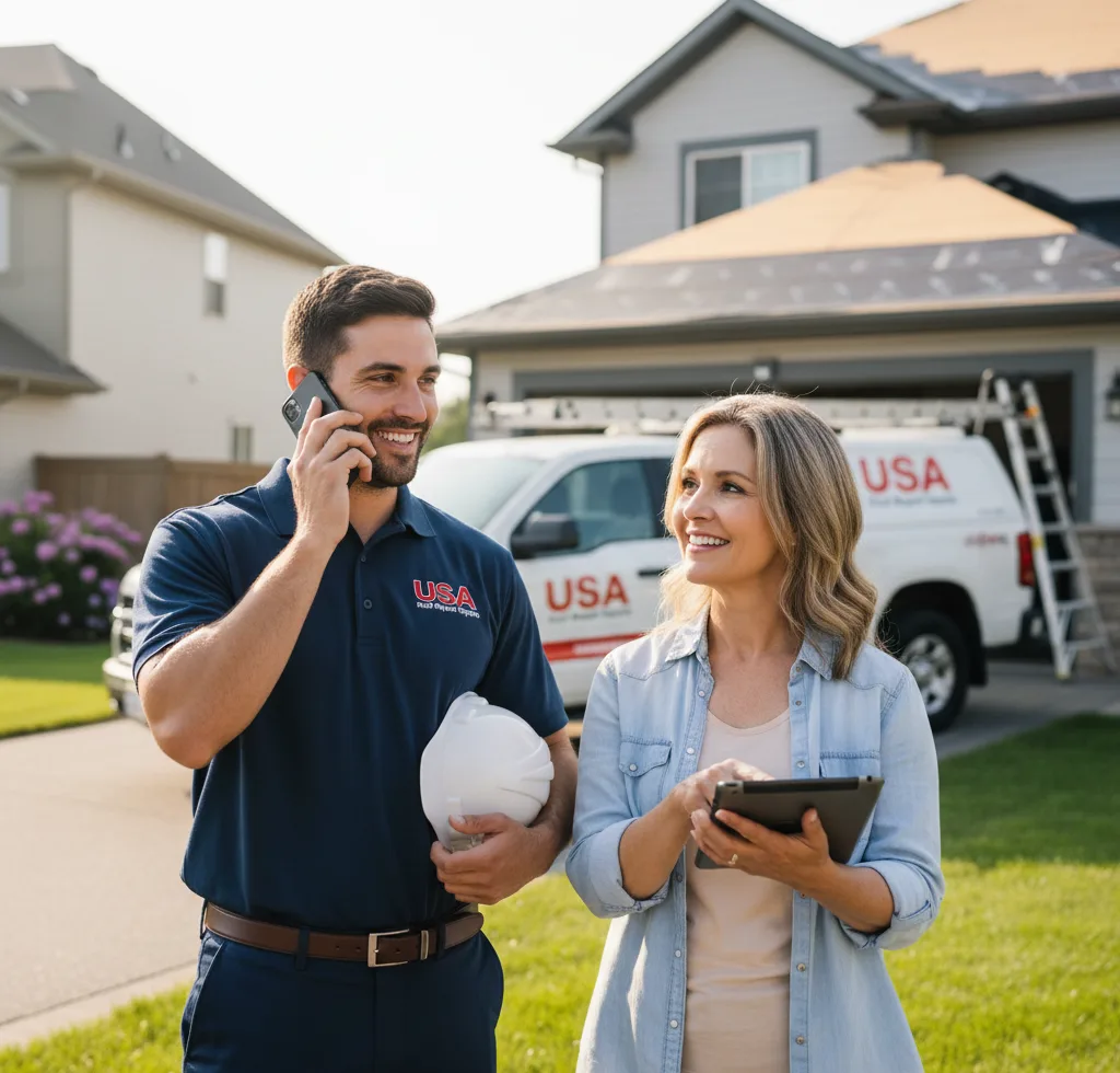 USA Roof Repair Experts customer support in Eustis